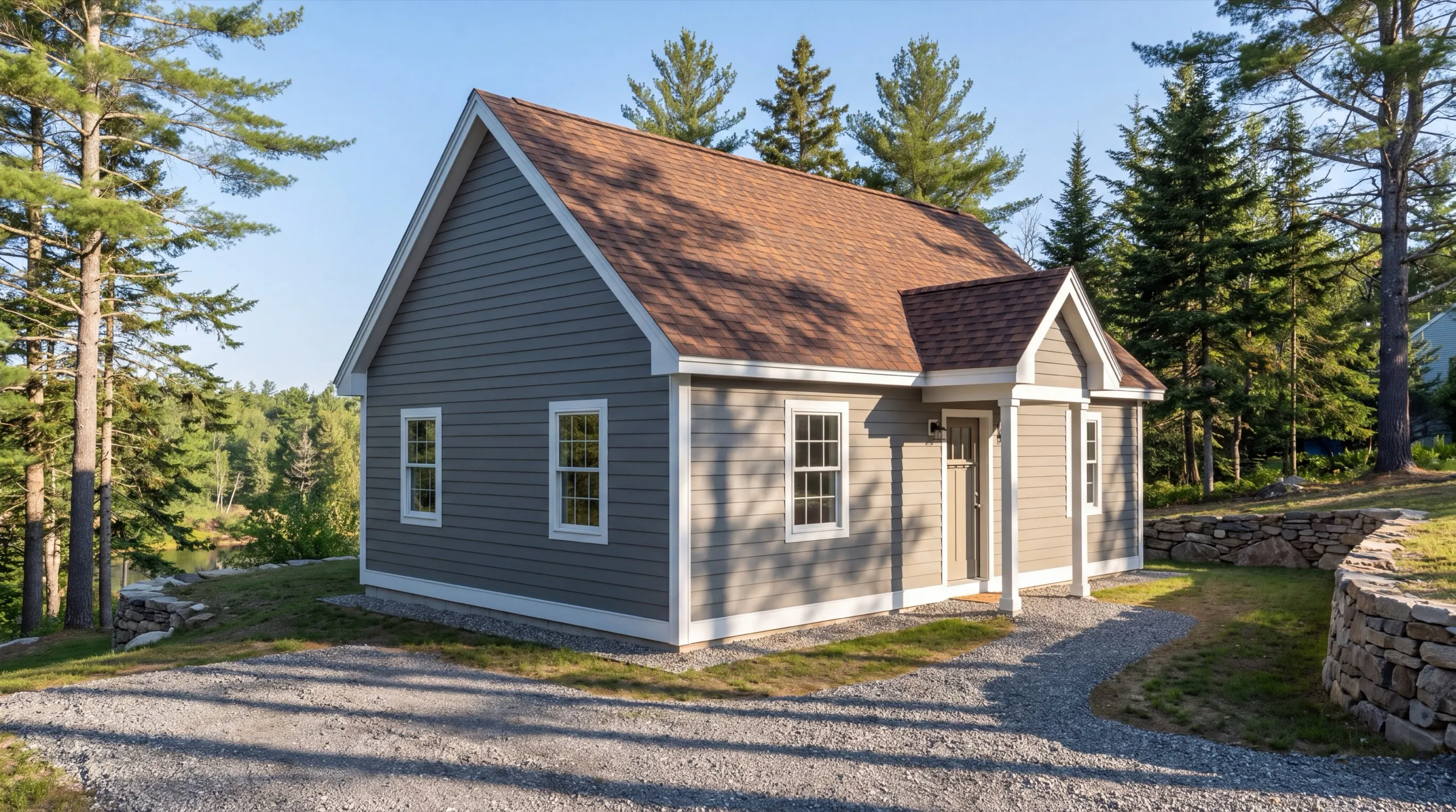 standalone ADU under construction on a Farmingdale property