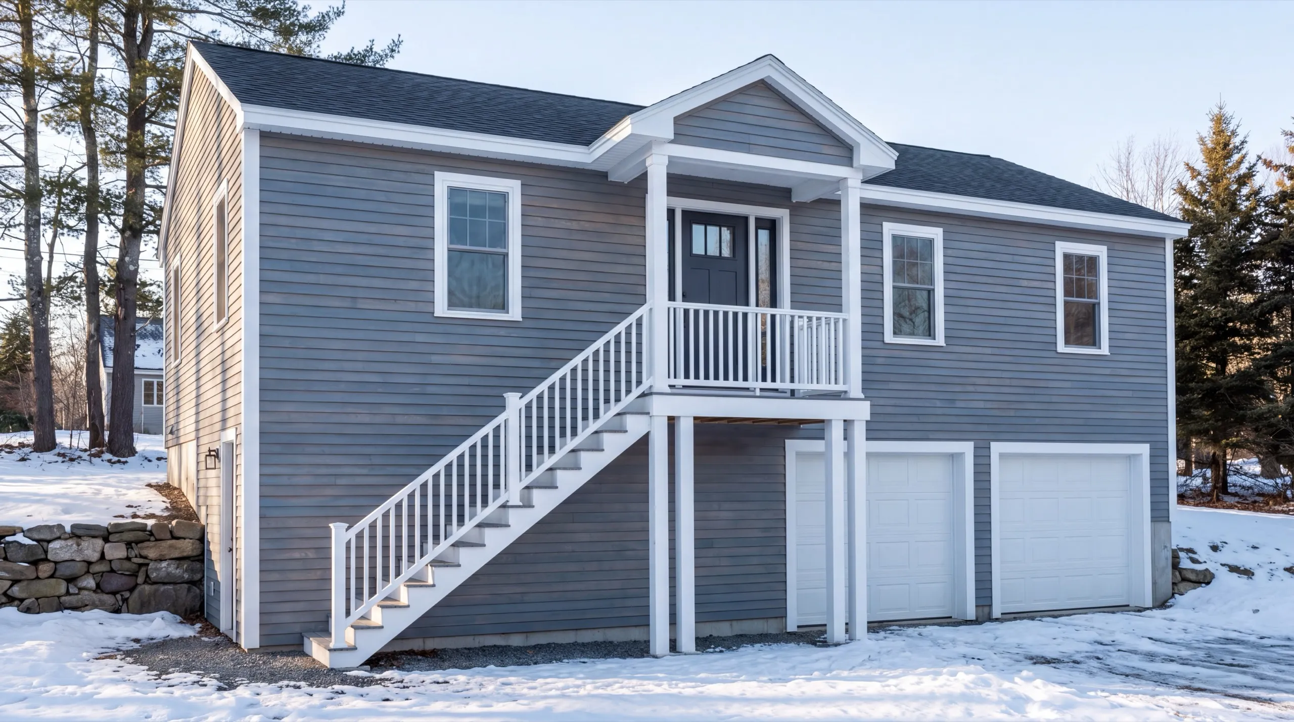 garage-integrated ADU build in Gardiner