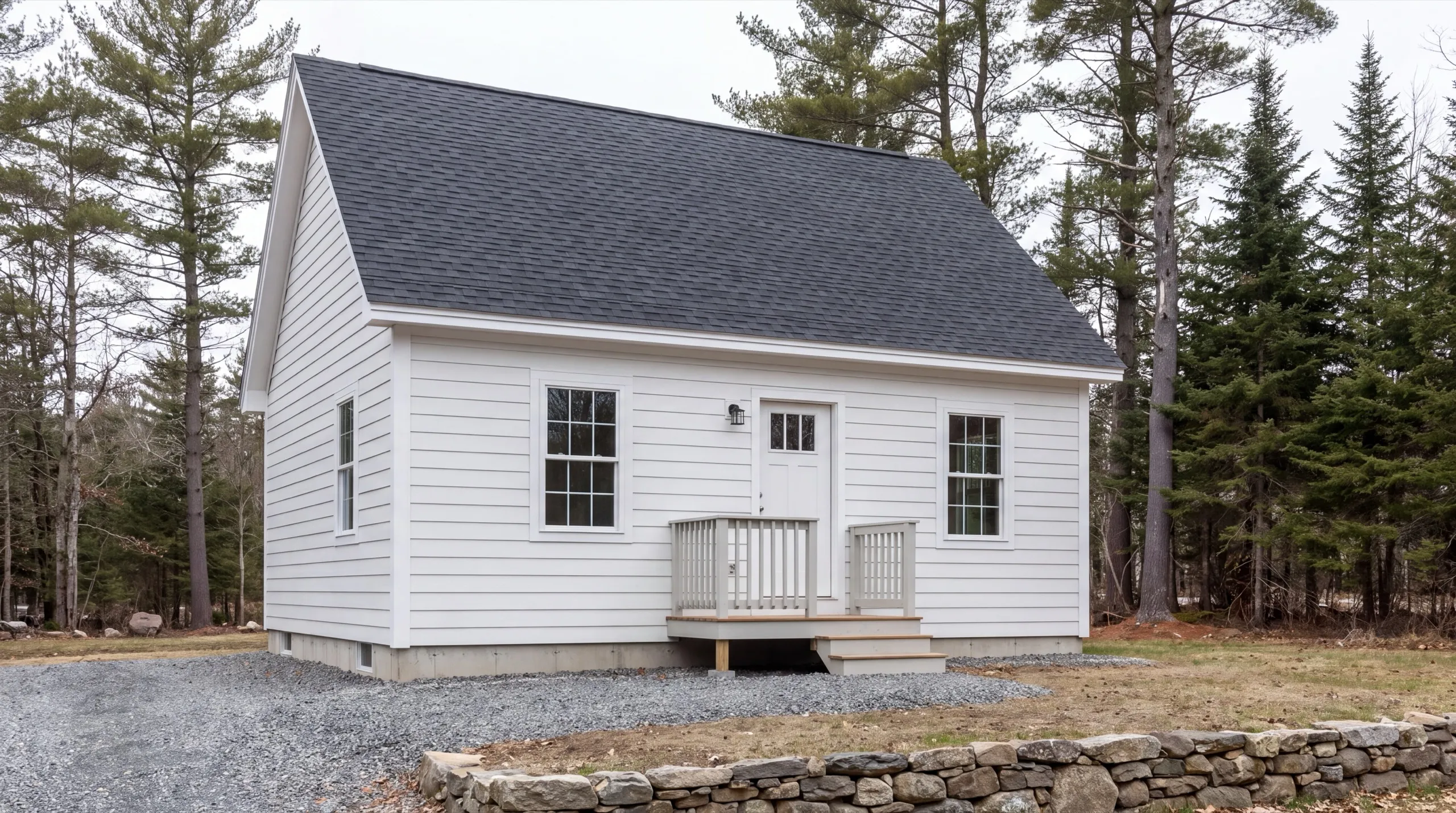 ADU builder in Randolph, ME, framing an accessory dwelling unit