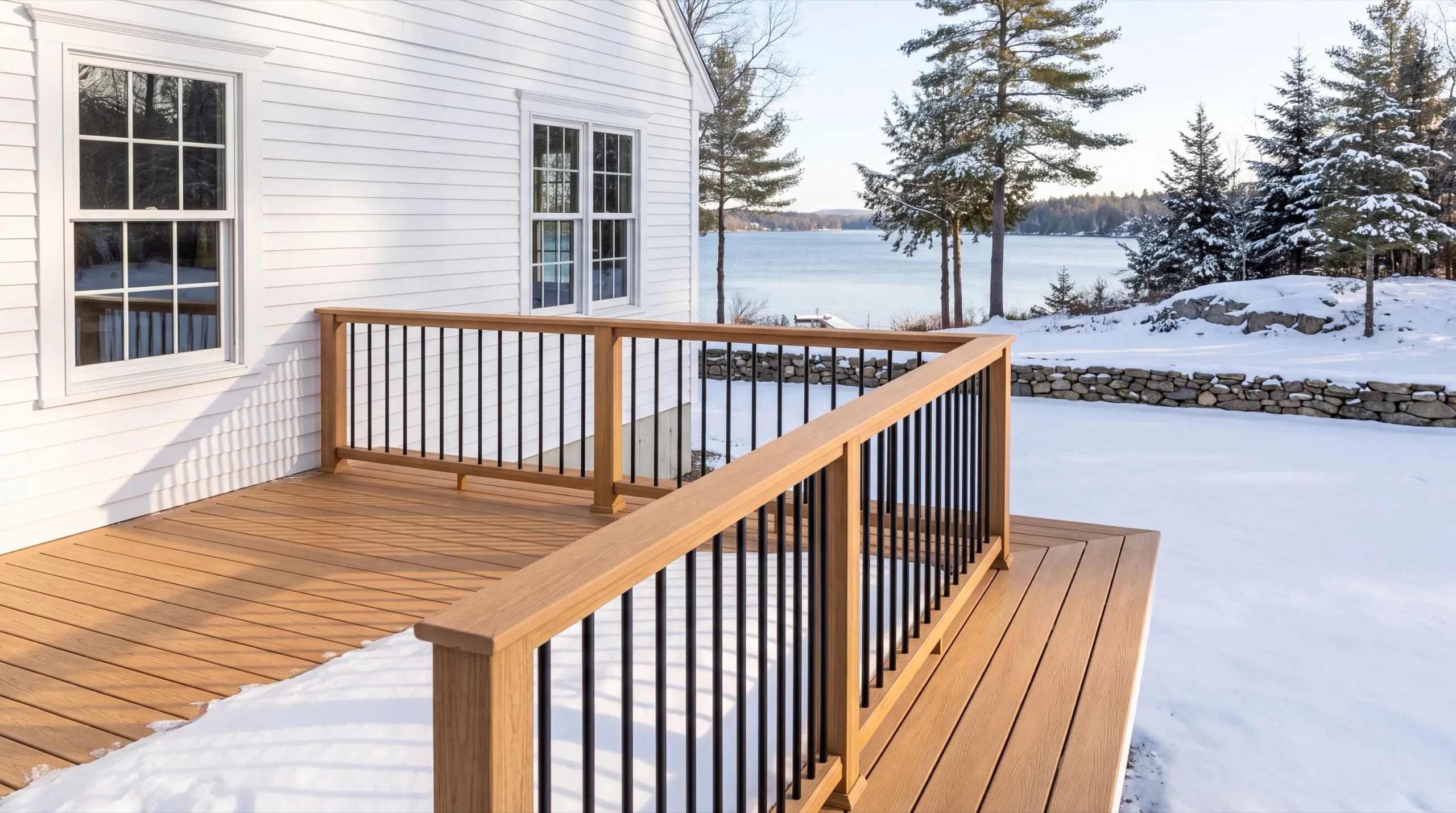 deck railing installation in Manchester