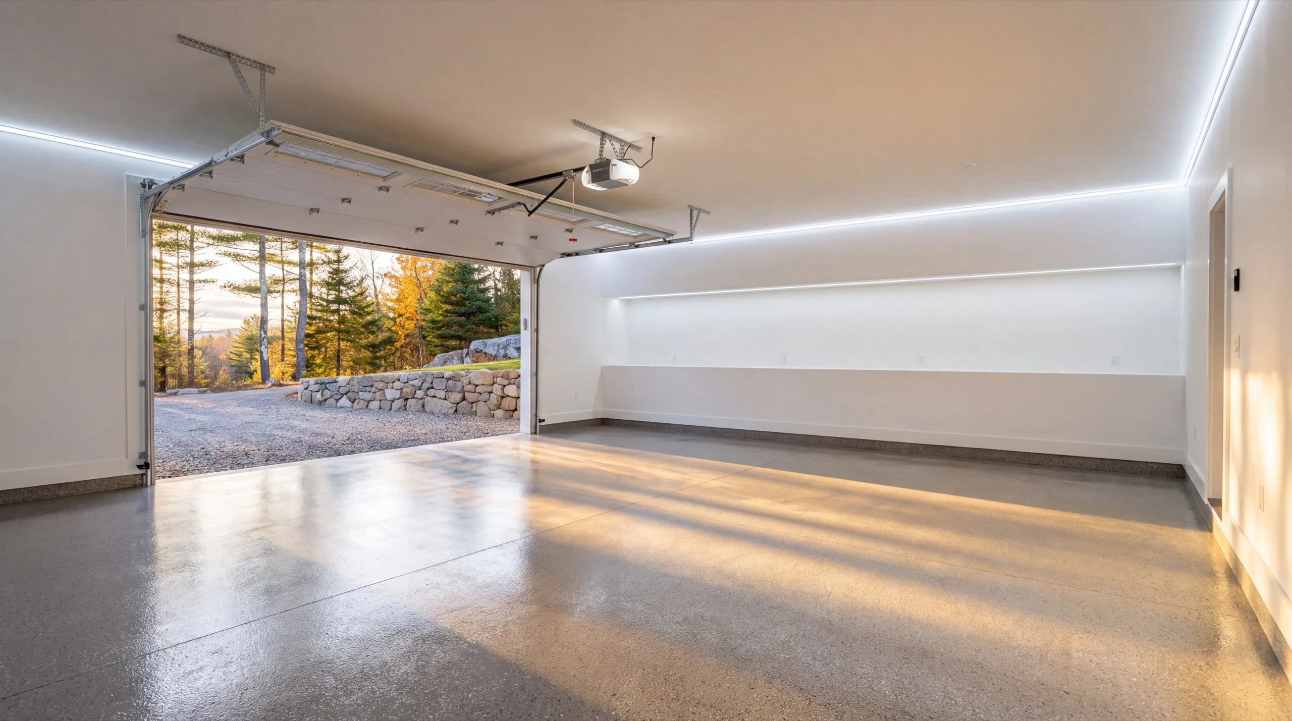 garage remodeling in Richmond, ME, structural repair underway