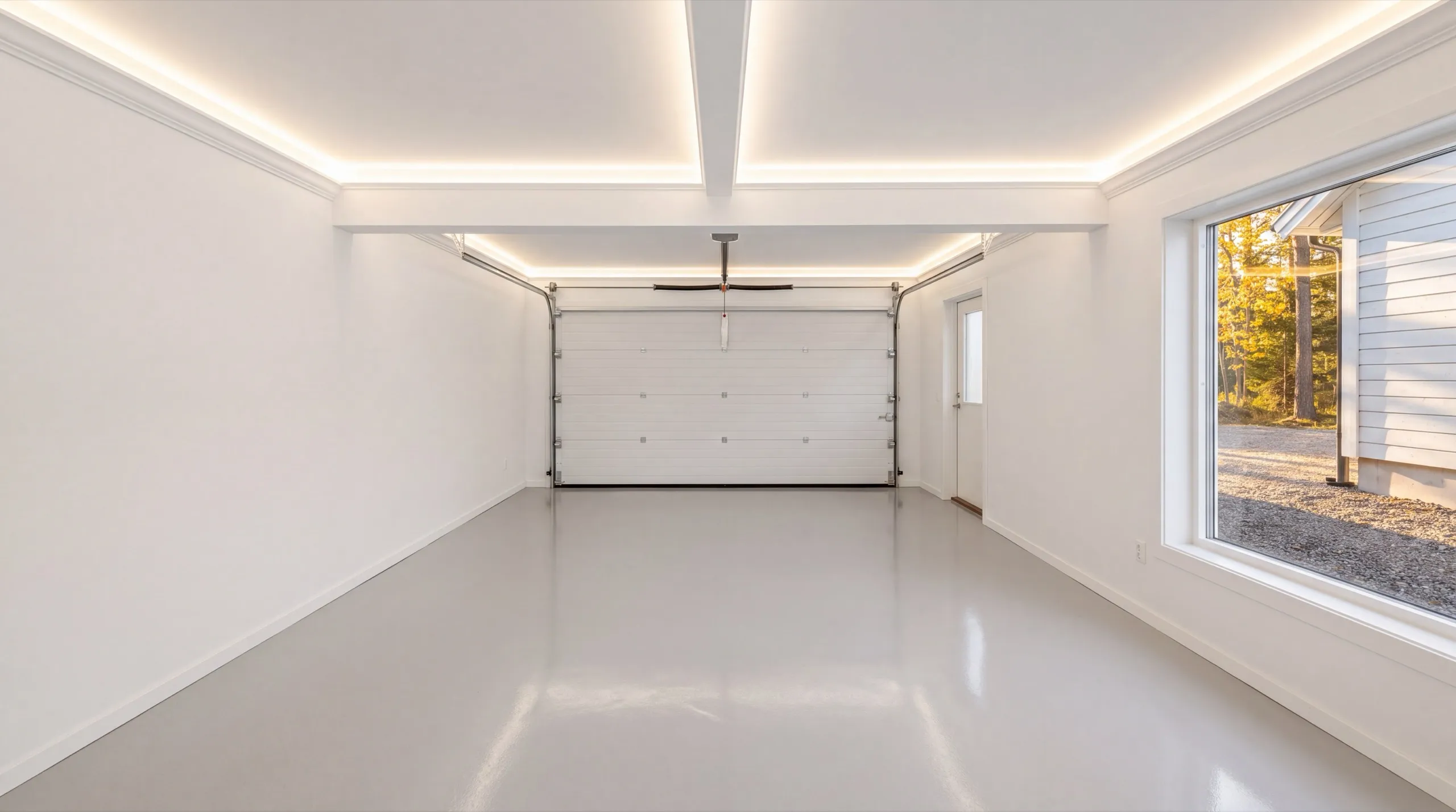 garage remodeling in Winthrop, ME, structural repair underway