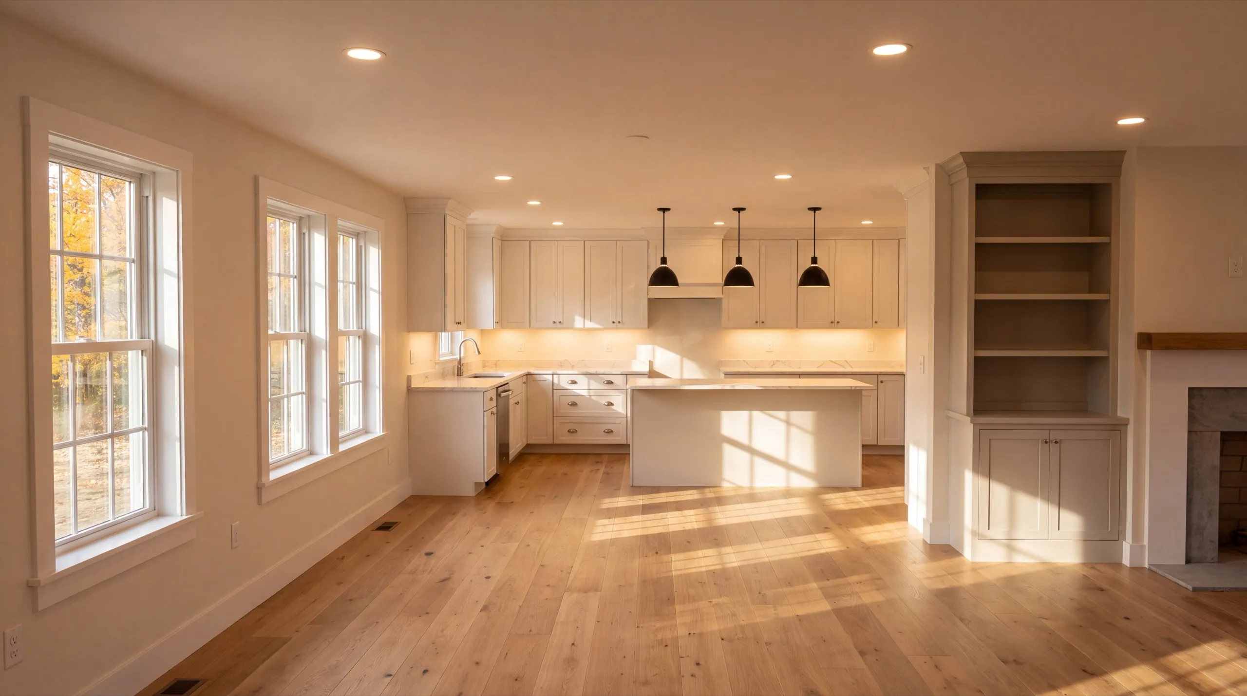 remodeling in Randolph, ME, kitchen renovation in progress