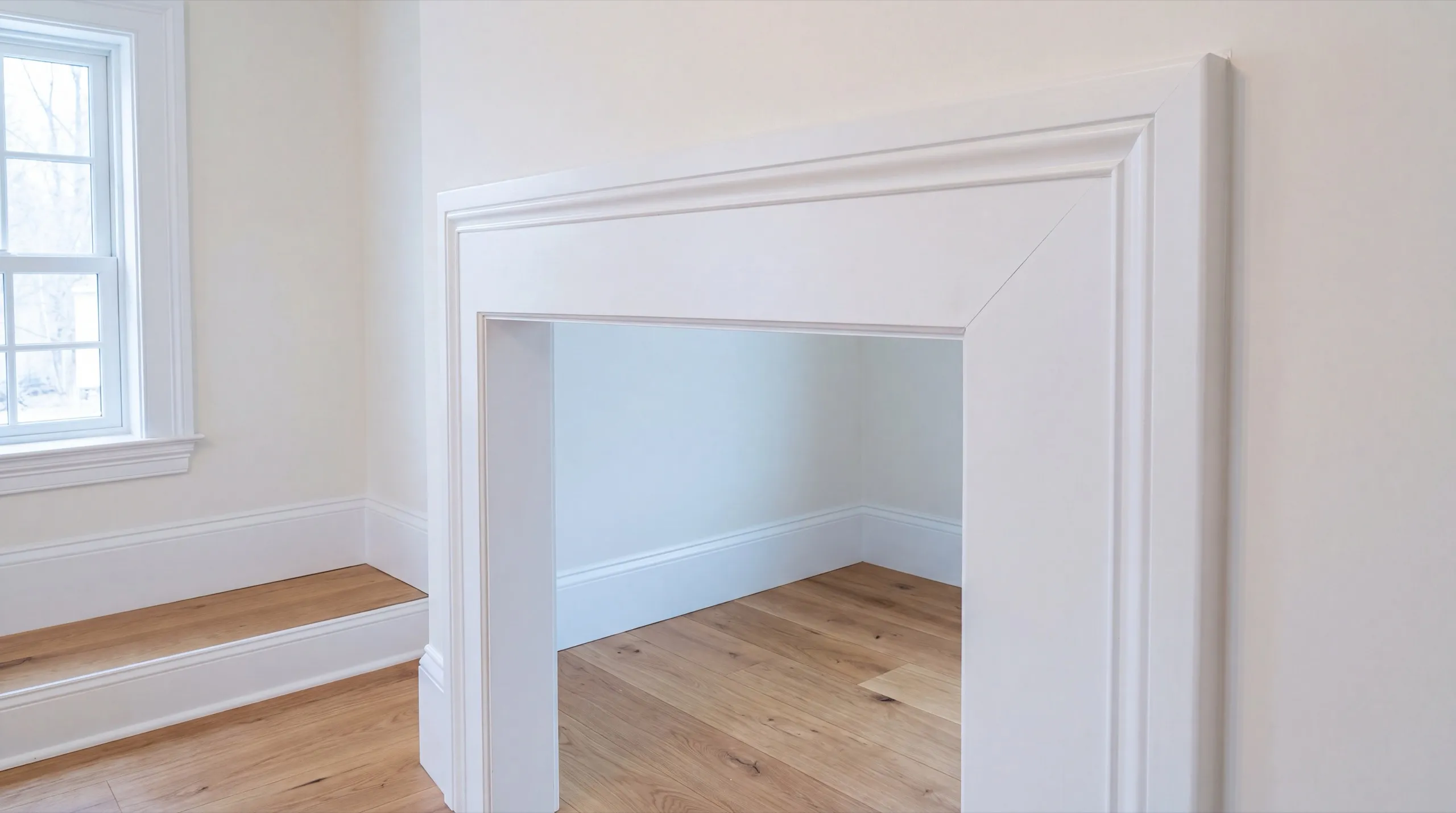 finish carpentry during a West Gardiner remodel