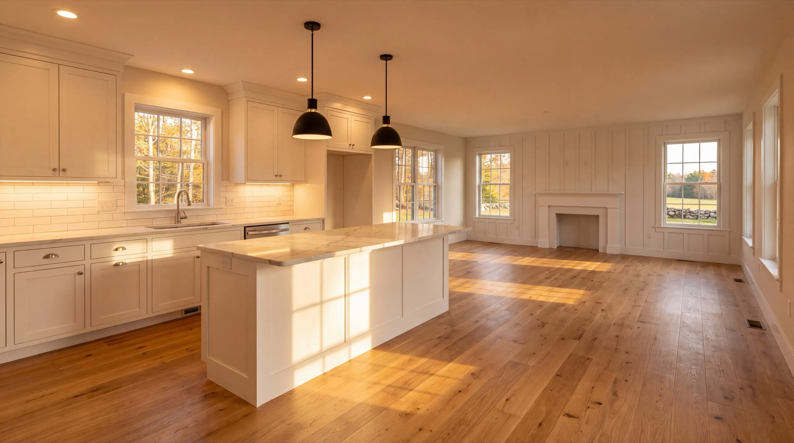 remodeling in Whitefield, ME, kitchen renovation in progress