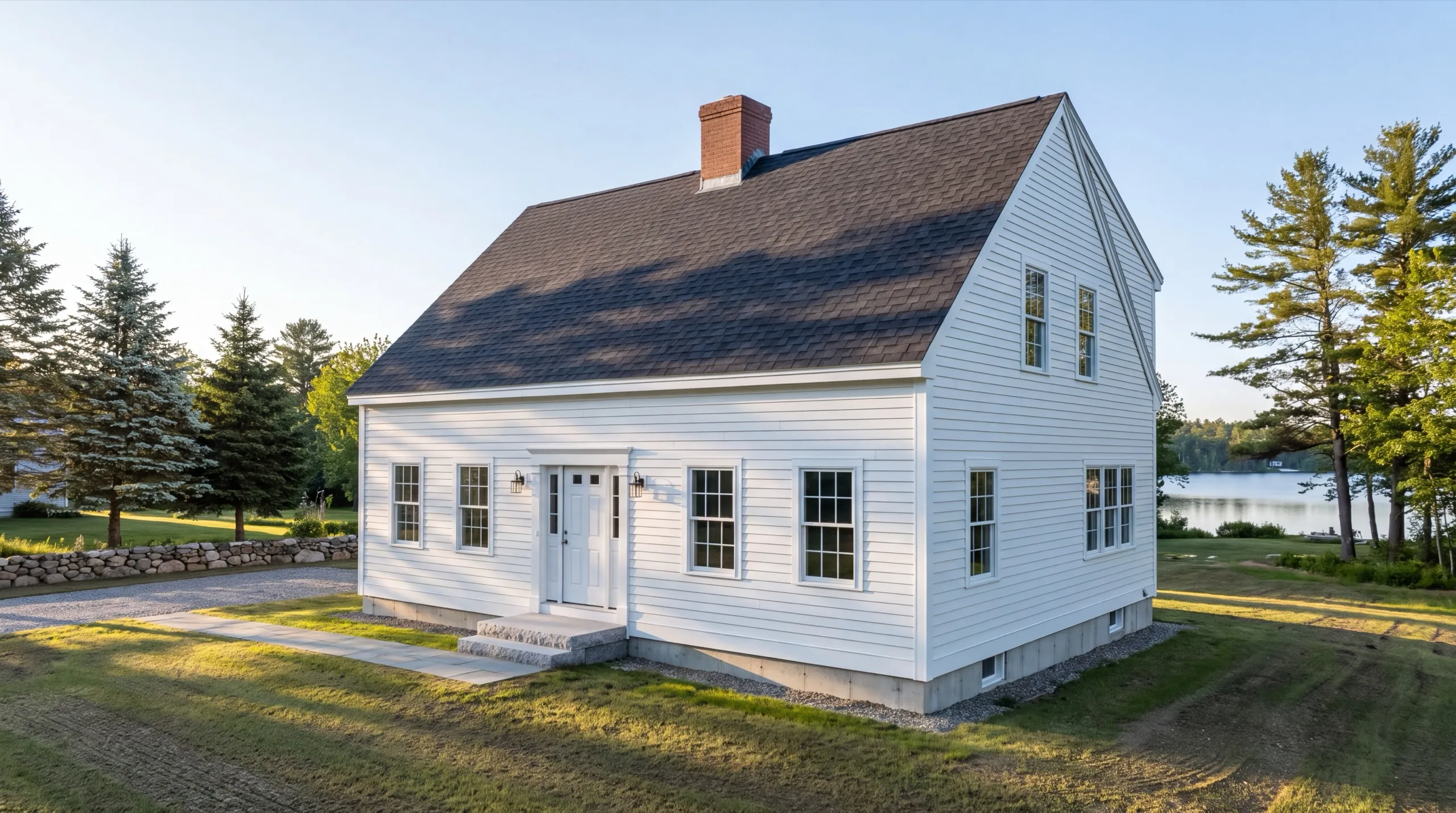 finished siding exterior on a Litchfield home